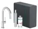 Hansgrohe-HG-Aqittura-M91-SodaSystem-210-Ausziehauslauf-1jet-sBox-lite-Starter-Set-Chrom-76839000 gallery number 1